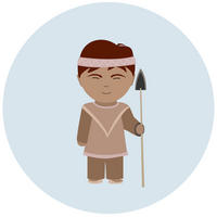 BABYWANDDEKO - Braun, Basics, Metall (30/3cm)