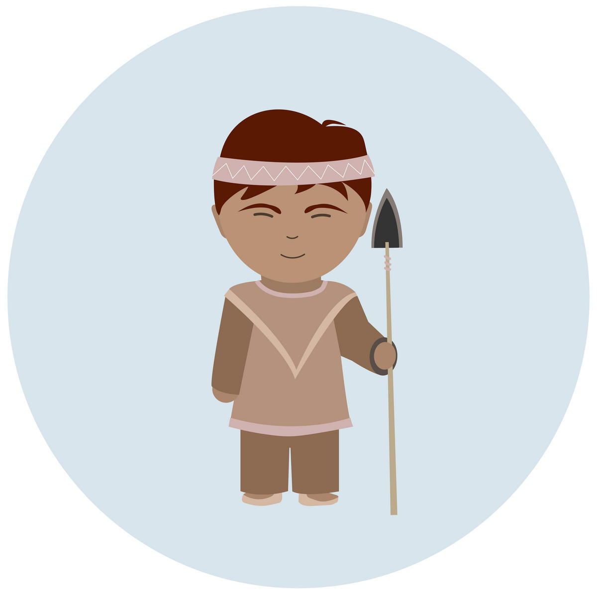 BABYWANDDEKO - Braun, Basics, Metall (30/3cm)