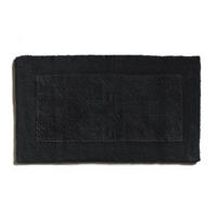 BADTEPPICH Schwarz 60/100 cm  - Schwarz, Basics, Textil (60/100cm) - Moeve