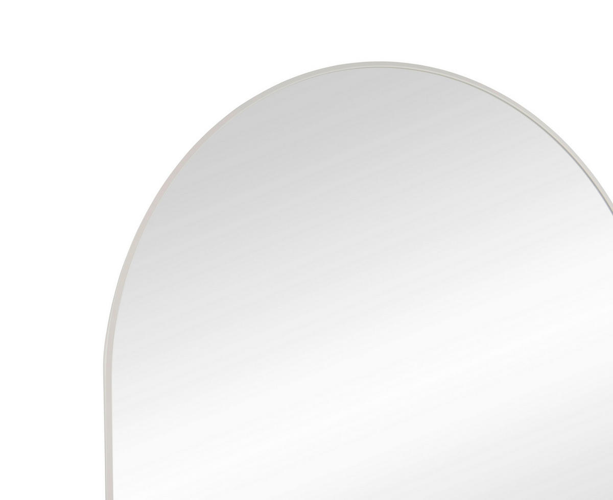 STANDSPIEGEL 100/200/3 cm, Beige  - Beige, MODERN, Glas/Metall (100/200/3cm) - Milino