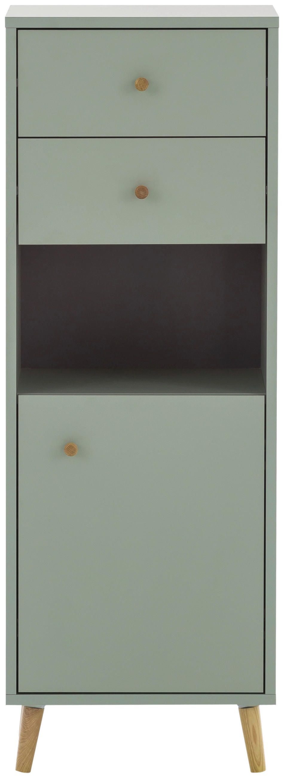 HIGHBOARD Schildmeyer Bjarne  in 40,3/113,4/33,1 cm  - Jadegrün/Salbeigrün, MODERN, Holz/Holzwerkstoff (40,3/113,4/33,1cm) - Stylife