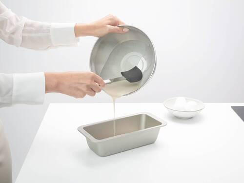 STRGALO ZA TESTO - siva/črna, Basics, kovina/umetna masa (7.4/29/1.3cm) - Brabantia