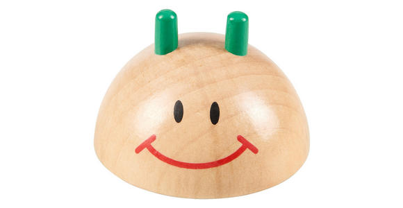 MOTORIKSPIEL Raupe  - Multicolor, Basics, Holz/Holzwerkstoff (33/12,5cm) - My Baby Lou