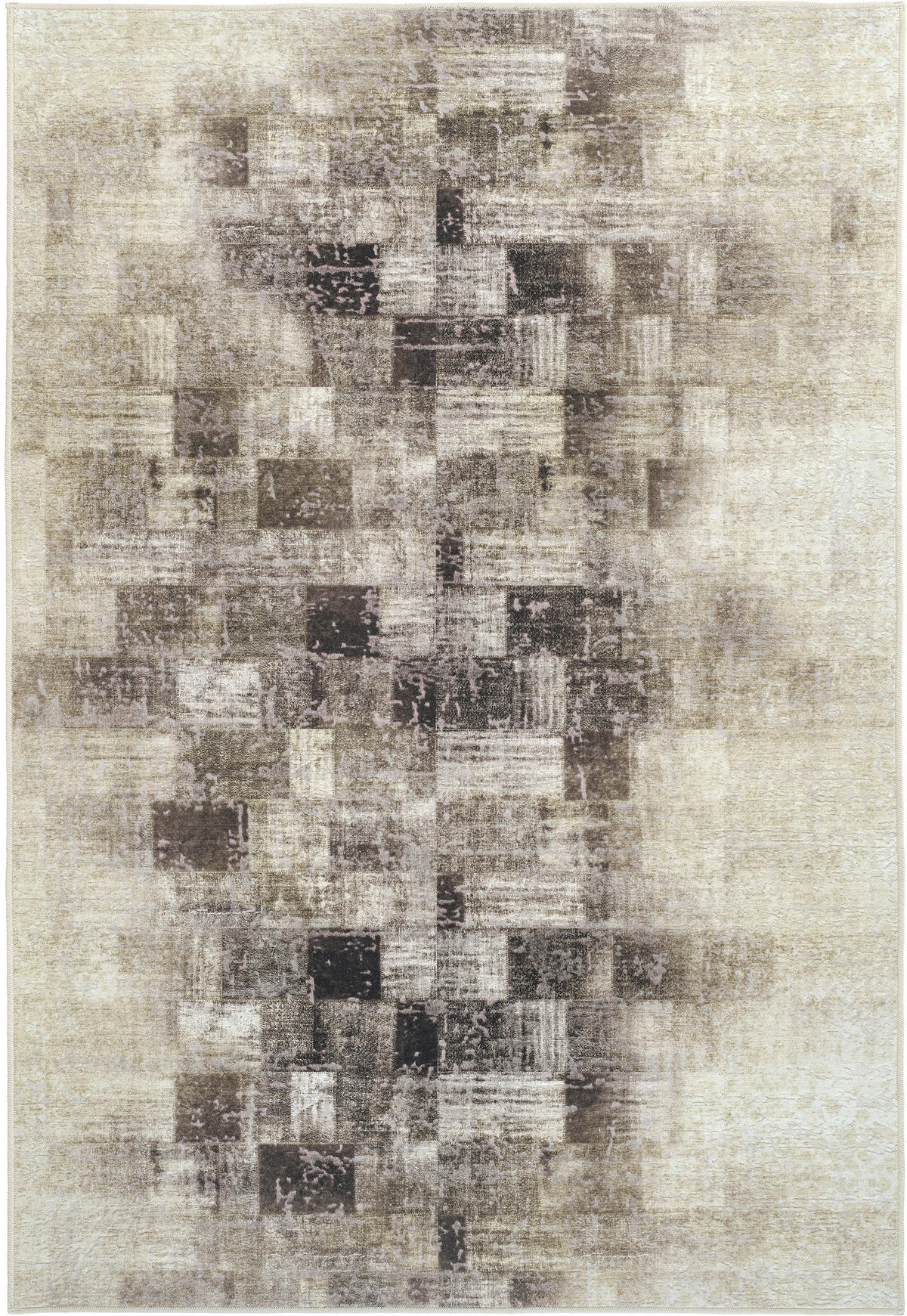 VINTAGE-TEPPICH 130/190 cm ONDEA MARTIN Anthrazit, Creme, Taupe  - Taupe/Anthrazit, Design, Kunststoff/Textil (130/190cm) - Lindorug