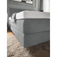 BOXSPRINGBETT 200/200 cm  in Grau  - Grau, KONVENTIONELL, Holz/Textil (200/200cm) - Dieter Knoll