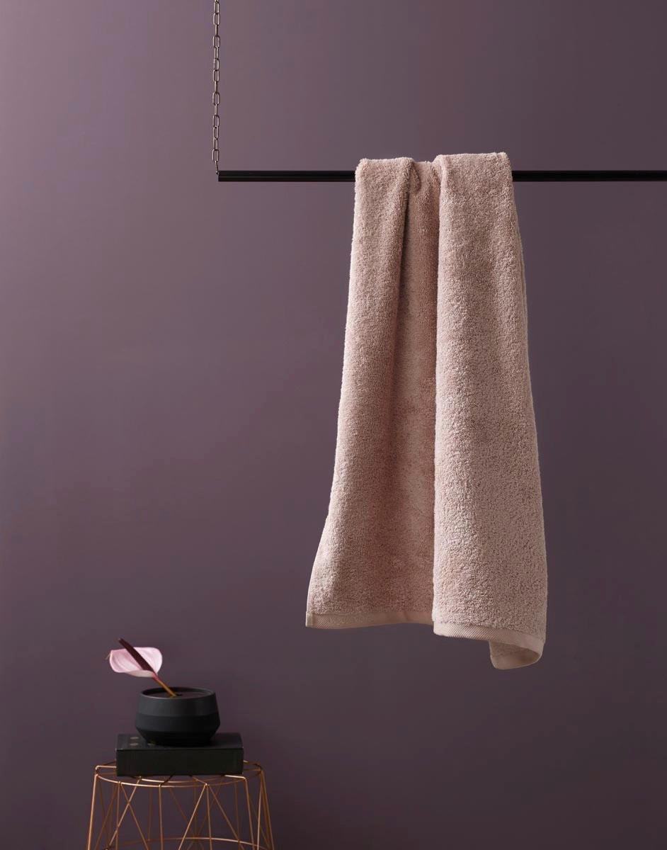 HANDTUCH London Altrosa  - Altrosa, Basics, Textil (55/100cm) - Aquanova