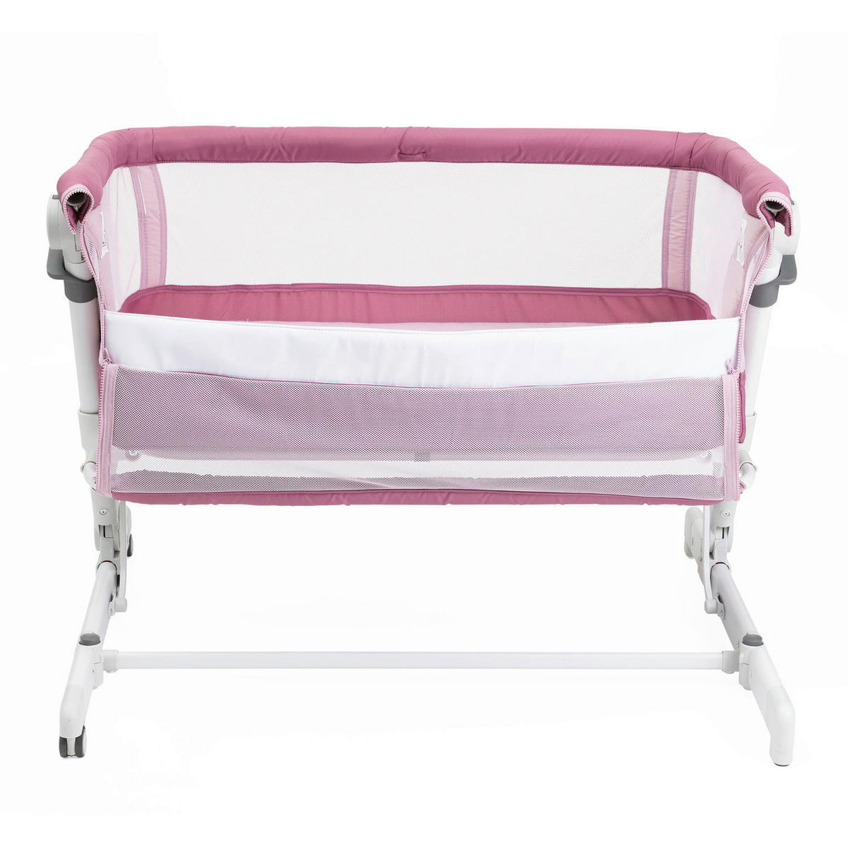 BEISTELLBETT NEXT2ME POP UP  - Pink, Basics, Textil/Metall (87/80/82cm) - Chicco