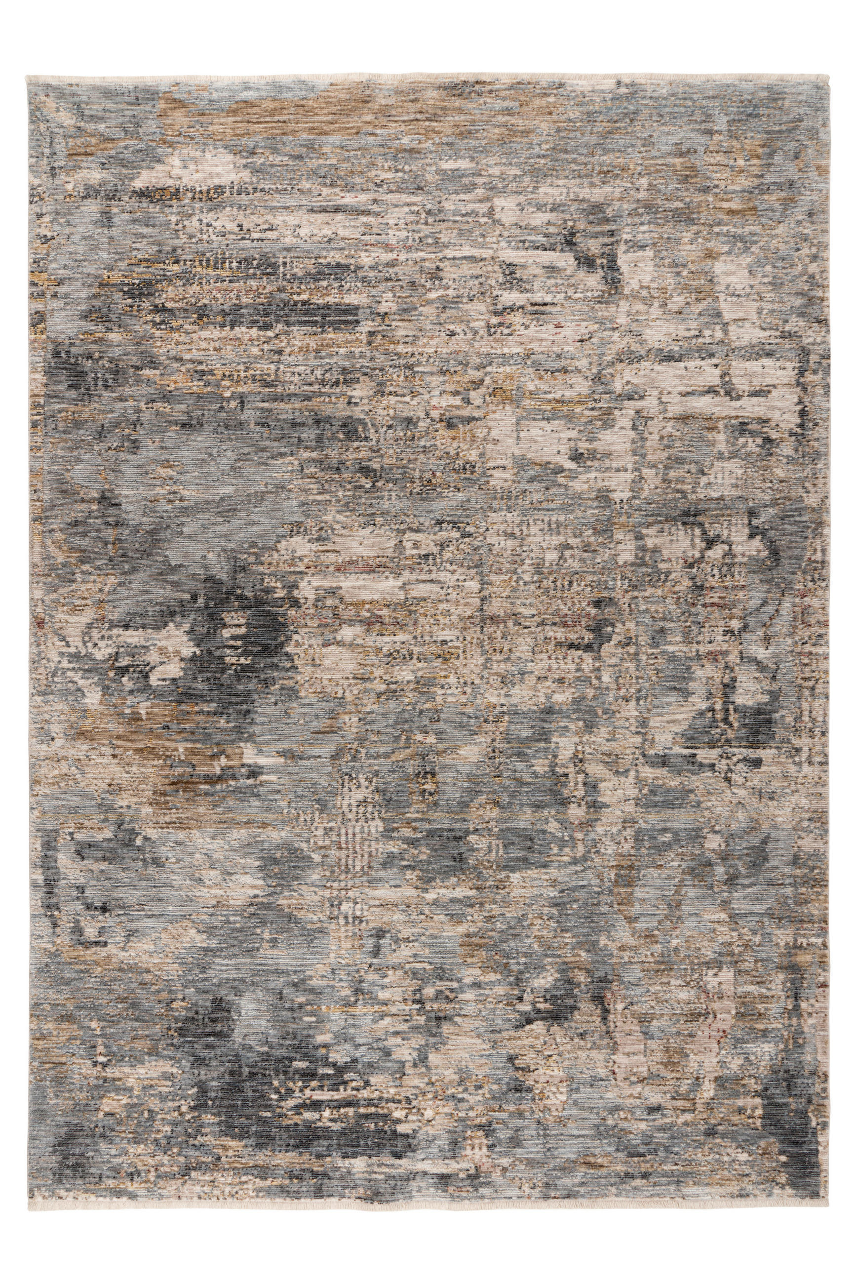 FLACHWEBETEPPICH 80/150 cm My Picasso Dunkelblau  - Dunkelblau, Design, Textil (80/150cm) - Obsession