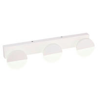 WANDLEUCHTE Sing 13/49/13 cm   - Weiß, Design, Metall (13/49/13cm)