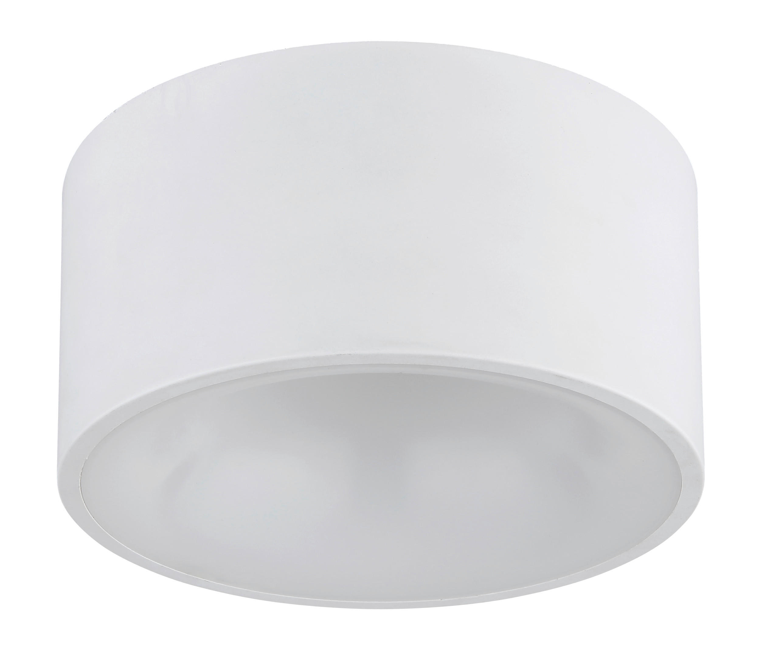 LED-DECKENLEUCHTE RAYMOND 15/7,5 cm   - Opal/Weiß, Basics, Kunststoff/Metall (15/7,5cm)