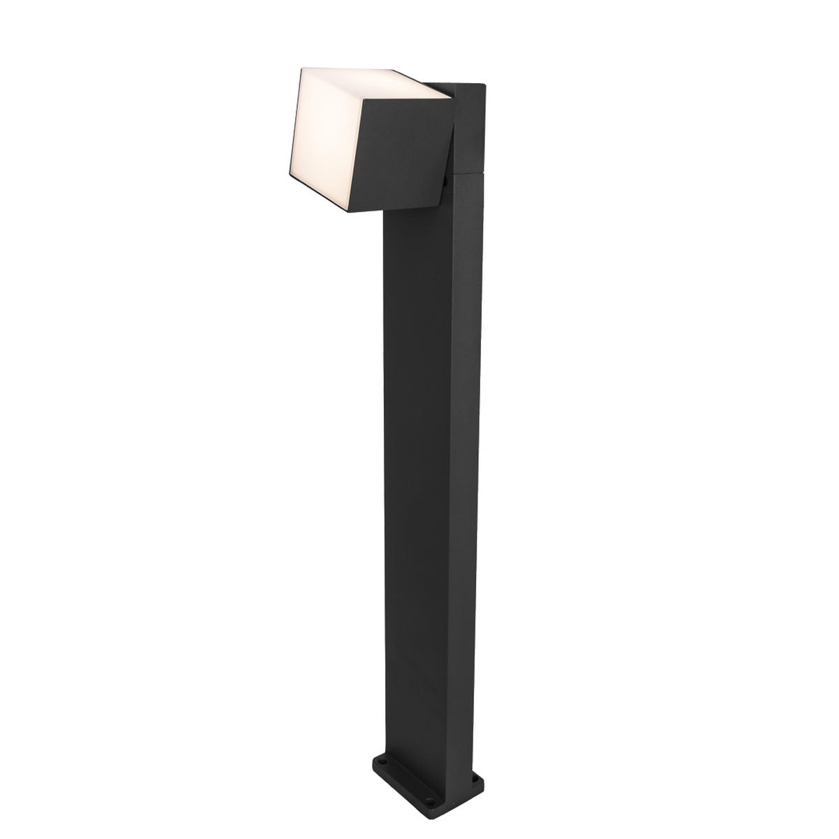 WEGELEUCHTE CUBA   - Anthrazit/Weiß, Basics, Kunststoff/Metall (75/11/13,7cm)
