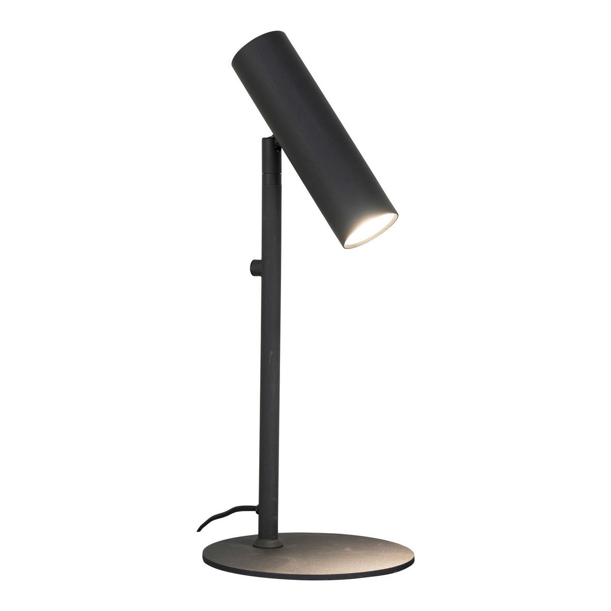 SCHREIBTISCHLEUCHTE 20/47 cm   - Schwarz, Basics (20/47cm)