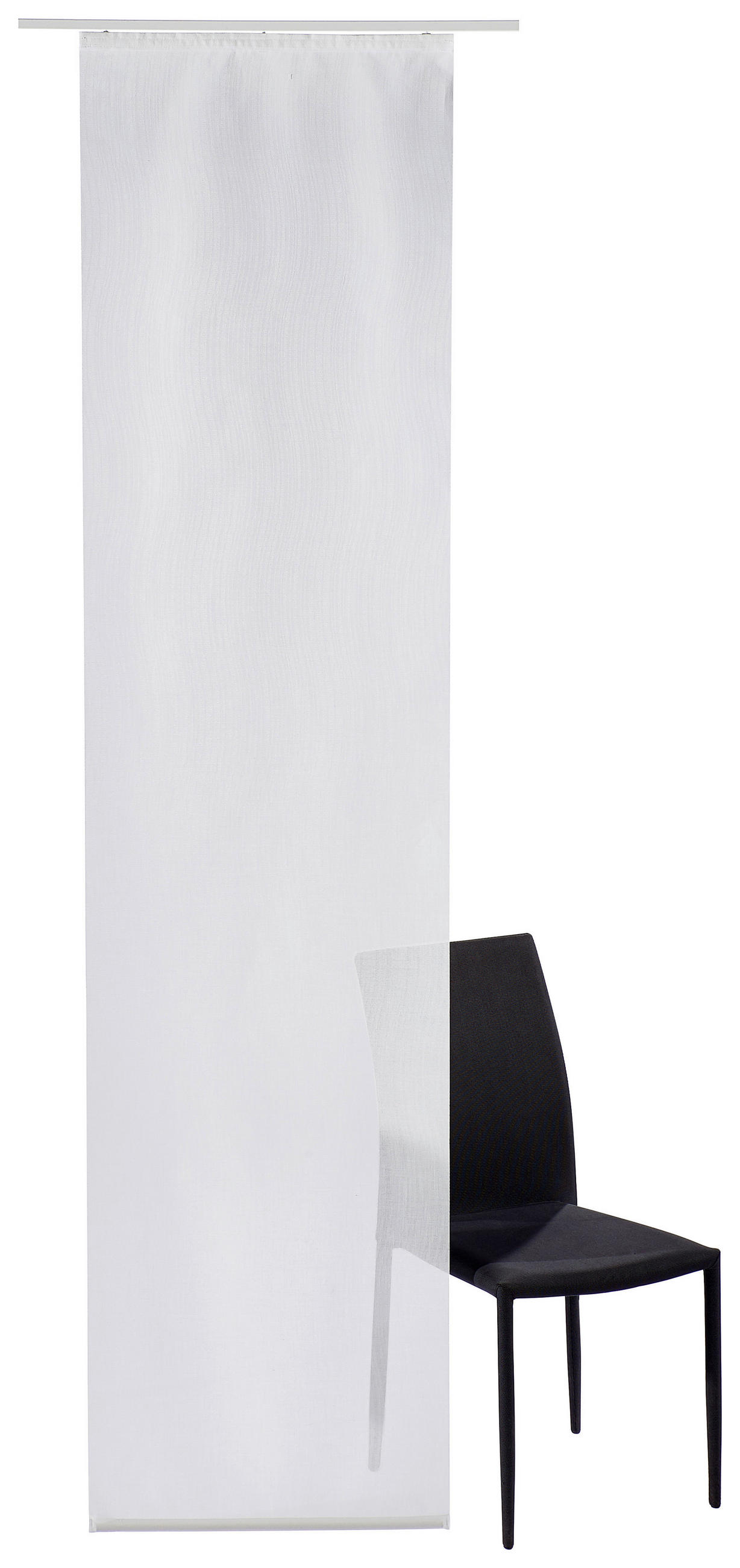 FLÄCHENVORHANG   transparent   60/245 cm  - Naturfarben, Design, Textil (60/245cm) - Novel