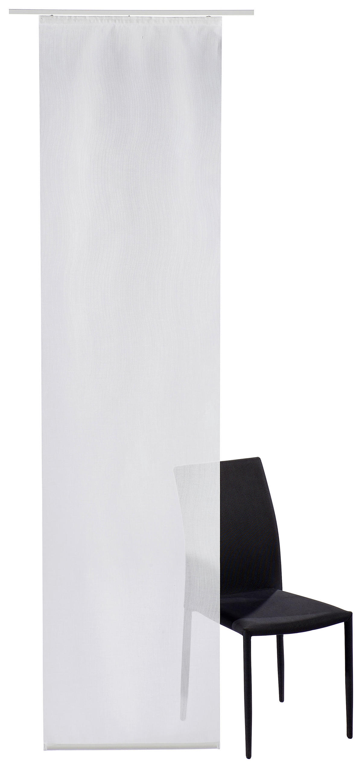 FLÄCHENVORHANG   transparent   60/245 cm  - Naturfarben, Design, Textil (60/245cm) - Novel