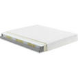 TASCHENFEDERKERNMATRATZE 180/200 cm Höhe ca. 23 cm  - Weiß, KONVENTIONELL, Textil (180/200cm) - Sleeptex