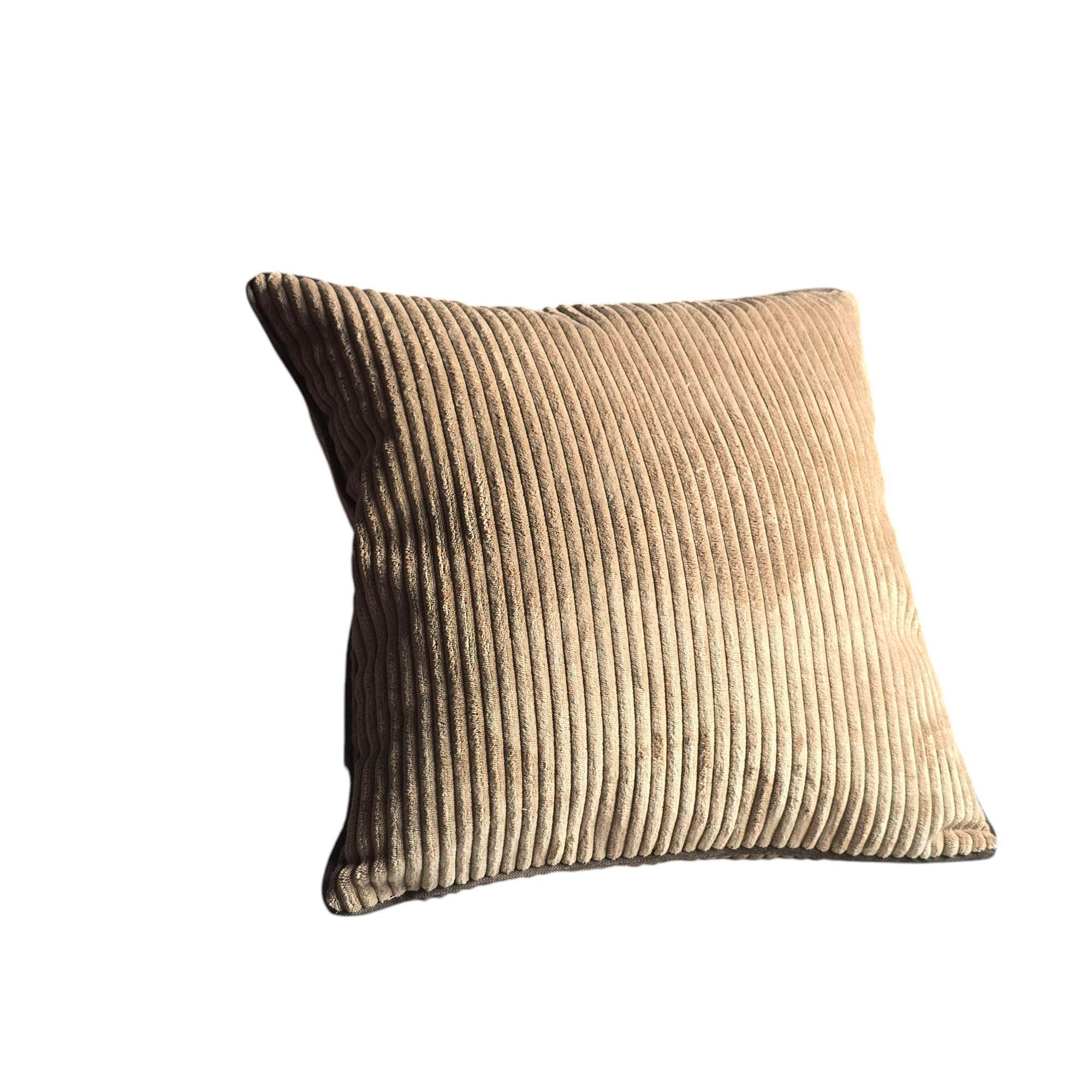 KISSENHÜLLE 50/50 cm  - Schlammfarben, Basics, Textil (50/50cm) - Novel