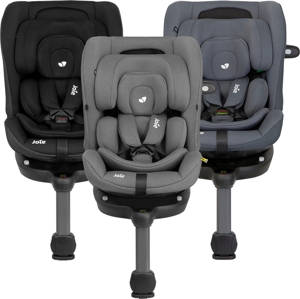 REBOARDER-KINDERSITZ i-Spin Max  - Schwarz, Basics, Textil (51/83/76cm) - Joie