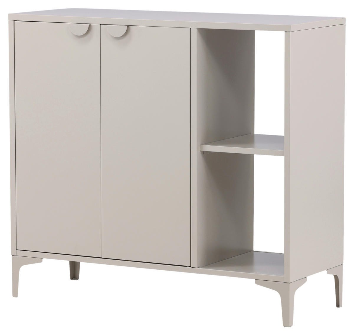 SIDEBOARD  in 110/100/42 cm  - Beige, Design, Metall (110/100/42cm) - Livetastic