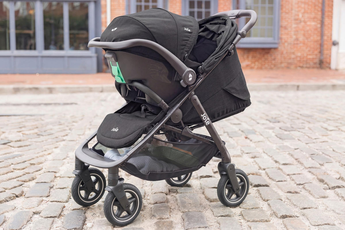 KINDERWAGENSET Joie Mydrift Bundle  - Schwarz, Basics, Textil/Metall (58,5/108/97cm) - Joie