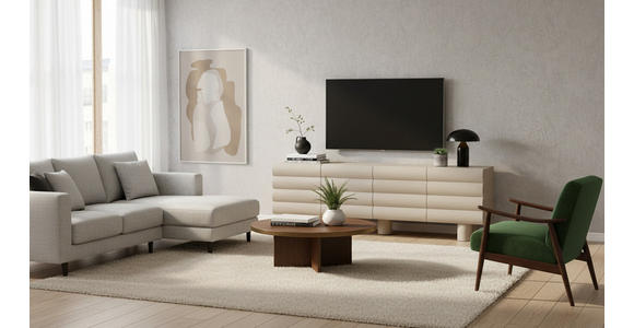 LOWBOARD - Taupe, LIFESTYLE, Holzwerkstoff (175/60/40cm) - Landscape