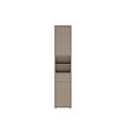 HOCHSCHRANK 39,8/191,9/34,9 cm  - Taupe/Grau, MODERN, Holzwerkstoff/Kunststoff (39,8/191,9/34,9cm) - Xora