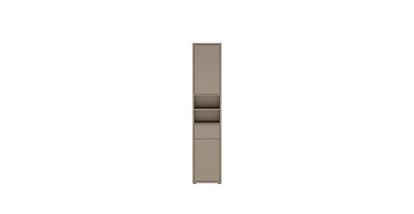 HOCHSCHRANK 39,8/191,9/34,9 cm  - Taupe/Grau, MODERN, Holzwerkstoff/Kunststoff (39,8/191,9/34,9cm) - Xora