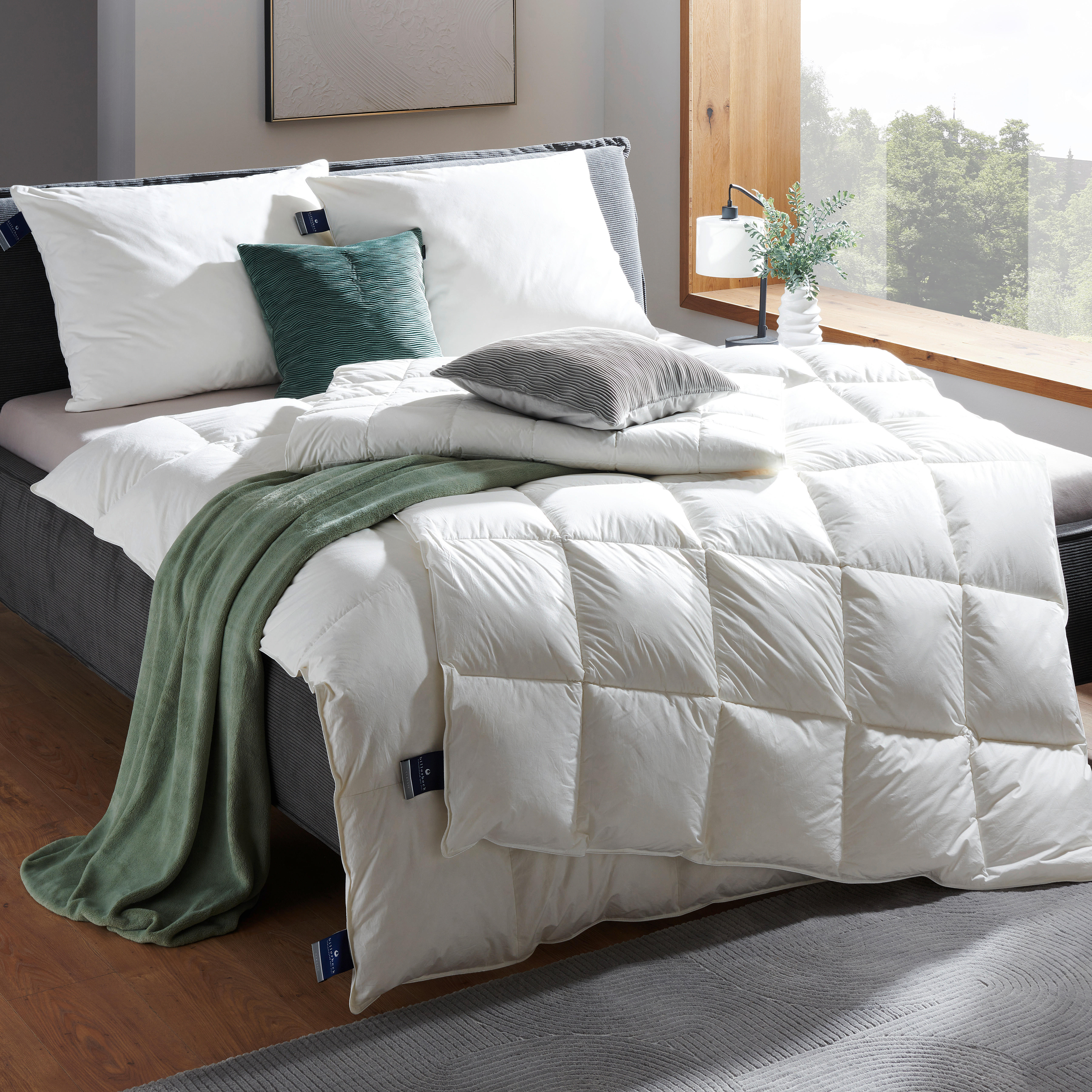 GANZJAHRESDECKE 140/200 cm  - Champagner, Natur (140/200cm) - Billerbeck