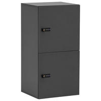 SPIND Anthrazit  - Anthrazit/Weiß, Design, Holzwerkstoff (45,4/92,6/40,65cm) - MID.YOU