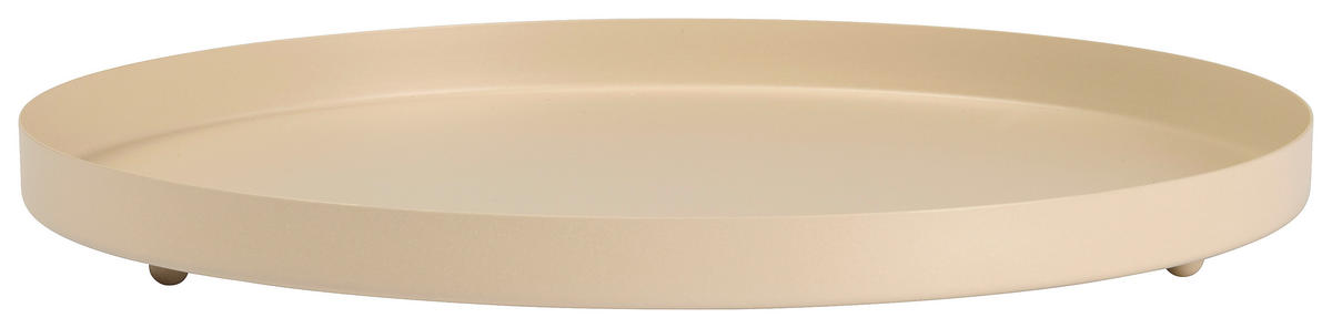 TABLETT 30/2 cm    - Beige, Basics, Metall (30/2cm) - Ambia Home
