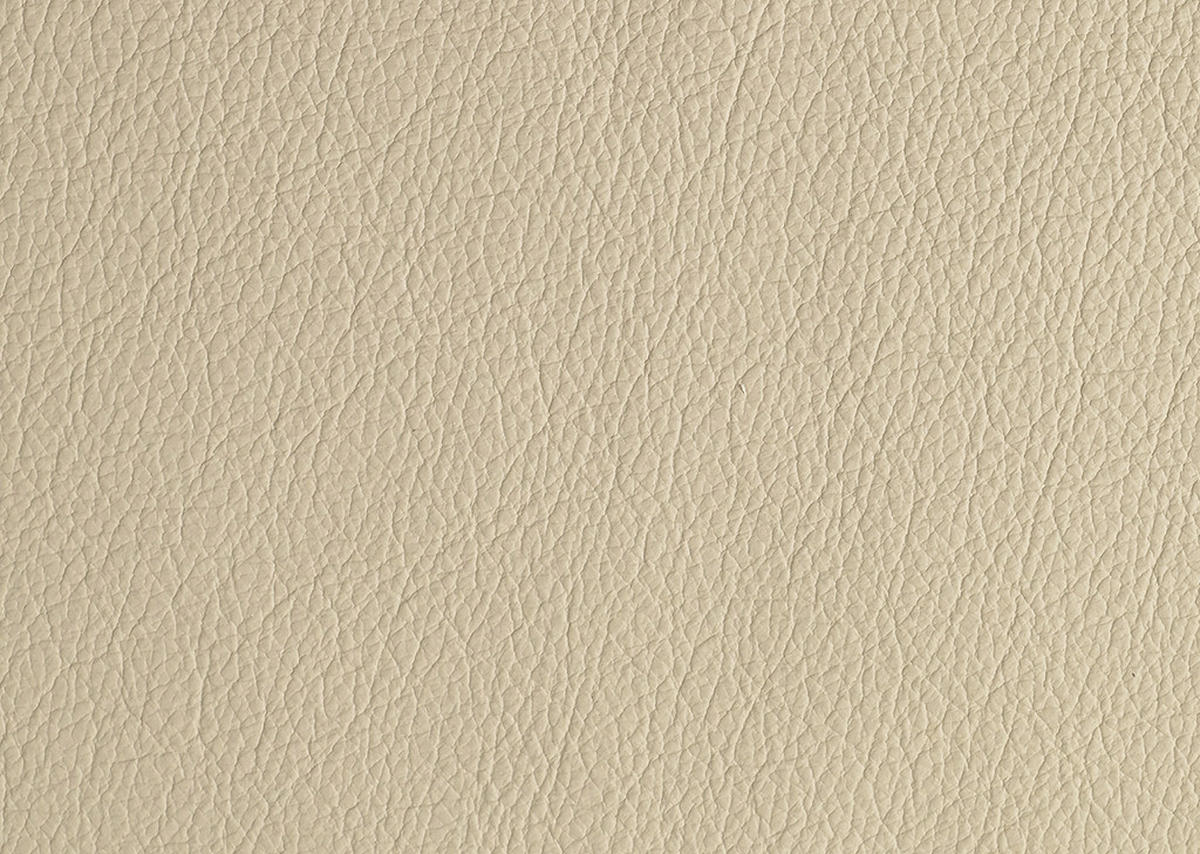 OTTOMANE in Echtleder Beige  - Beige/Schwarz, Design, Leder/Holz (114/92/165cm) - Dieter Knoll