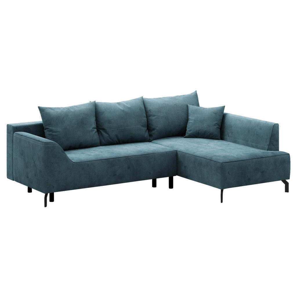 Thumbnail - Mid.you Eckschlafsofa, Mintgrün, Textil, 3-Sitzer, Füllung: Faserbällchen, Schaumstoffflocken,Faserbällchen, Schaumstoff...