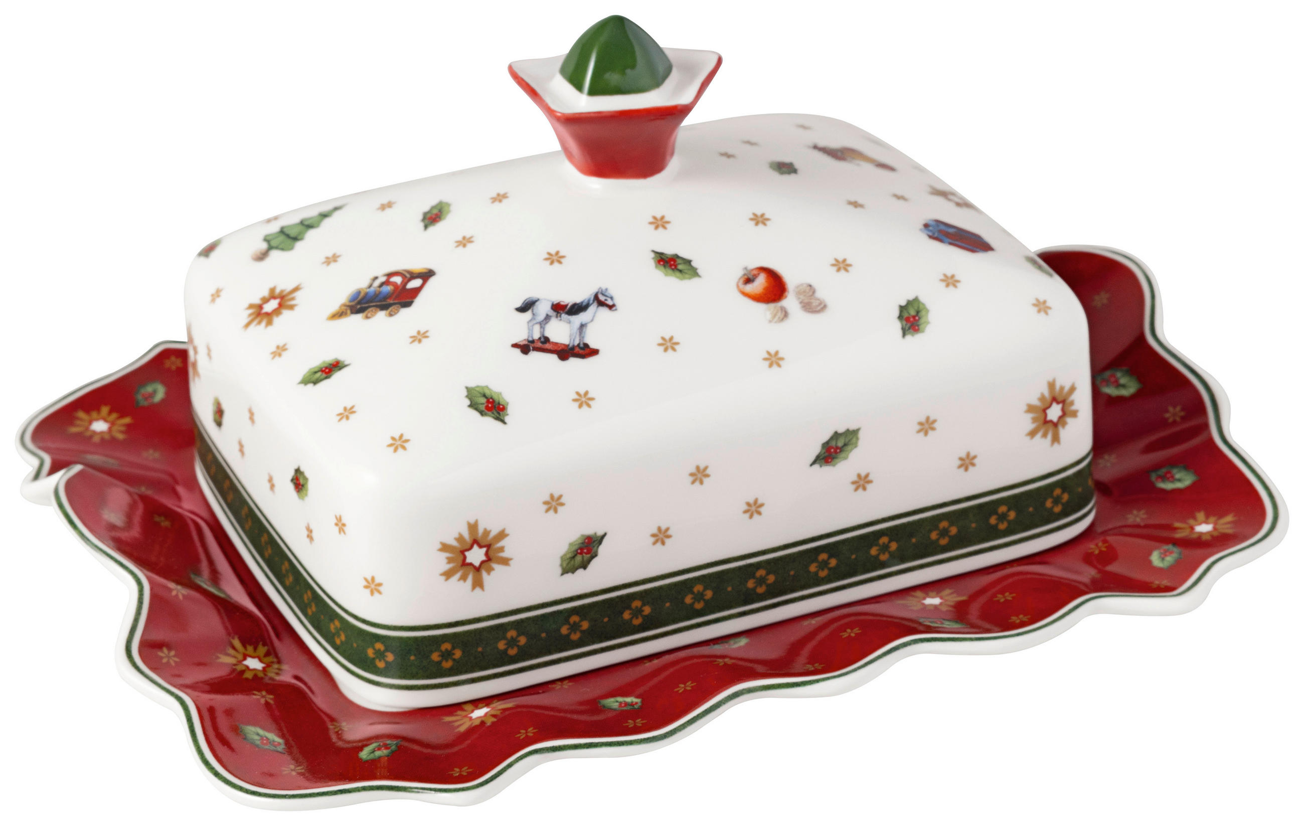 BUTTERDOSE Keramik Toy`s Delight  - Multicolor, Basics, Keramik (19/16/11,5cm) - Villeroy & Boch