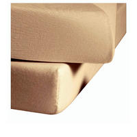 CEARȘAF CU ELASTIC 100/200 cm  - nisipiu, Basics, textil (100/200cm)