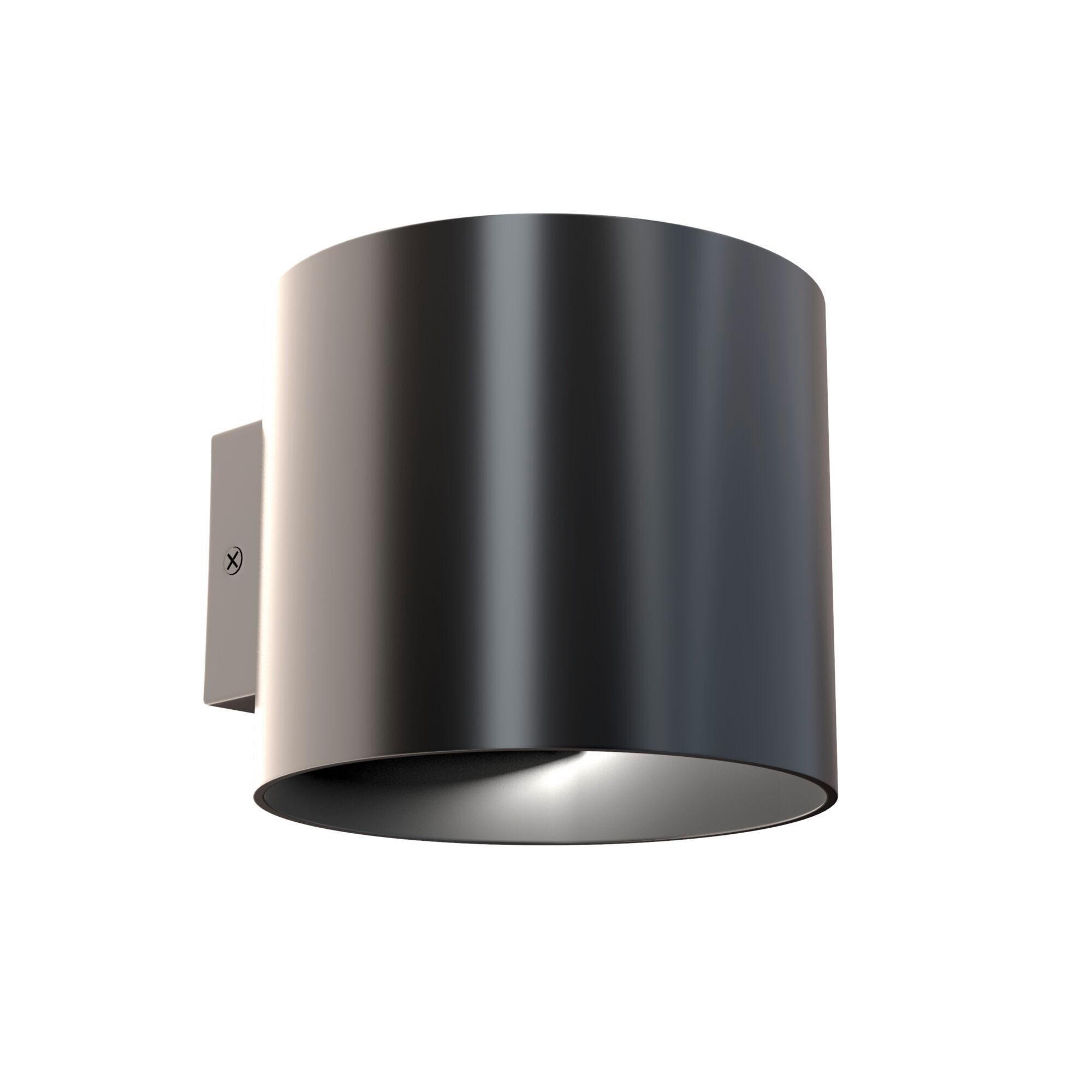 WANDLEUCHTE Ceiling & Wall 10/8.8/10 cm   - Schwarz, Trend, Metall (10/8.8/10cm) - MAYTONI