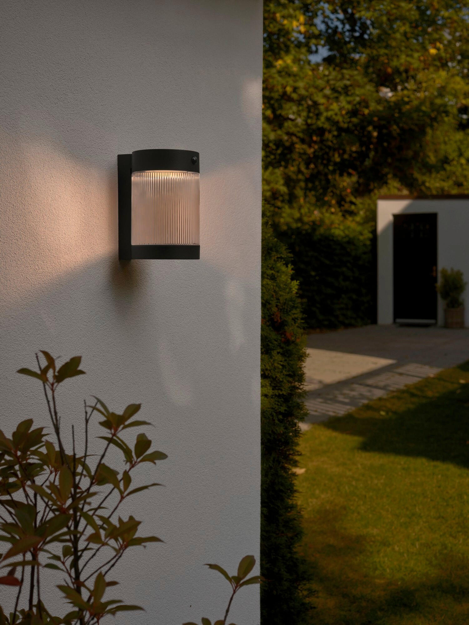 SOLARLEUCHTE 14/22 cm   - Schwarz, Trend, Kunststoff (14/22cm) - Nordlux