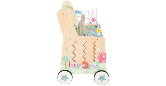 LAUFLERNWAGEN  - Multicolor, Trend, Holz/Metall (31/35/50cm) - My Baby Lou