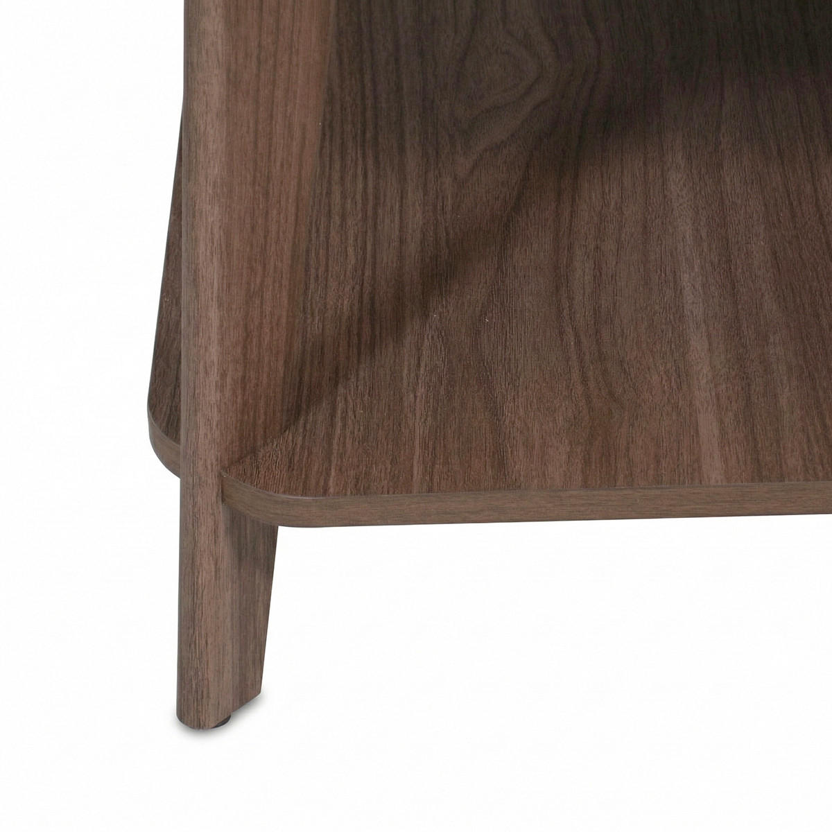 COUCHTISCH Holzwerkstoff 110/55/39,7 cm   - Weiss/Walnussfarben, Modern, Holzwerkstoff (110/55/39,7cm) - MID.YOU
