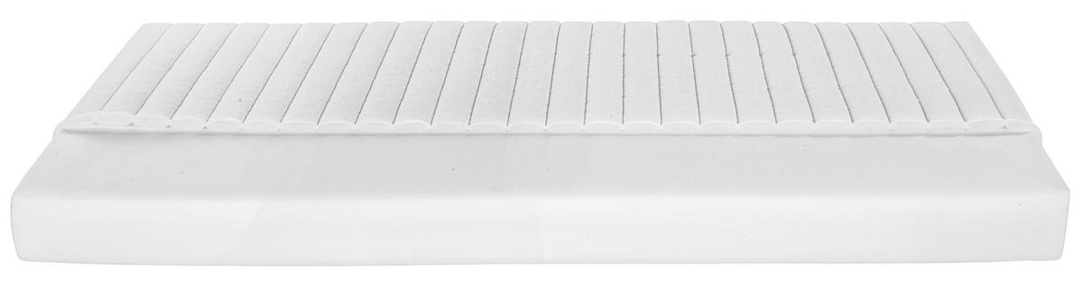 Allergikermatratze Allergiker 90/200 cm, Höhe ca.: 16 cm, H2 = mittel,  - Weiß, Textil (90/200cm) - Primatex