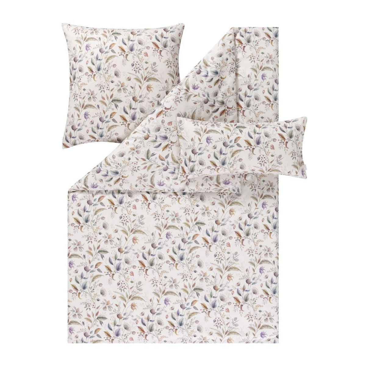 BETTWÄSCHE Atelier Makosatin 140/220 cm  - Mintgrün, Basics, Textil (140/220cm) - Estella