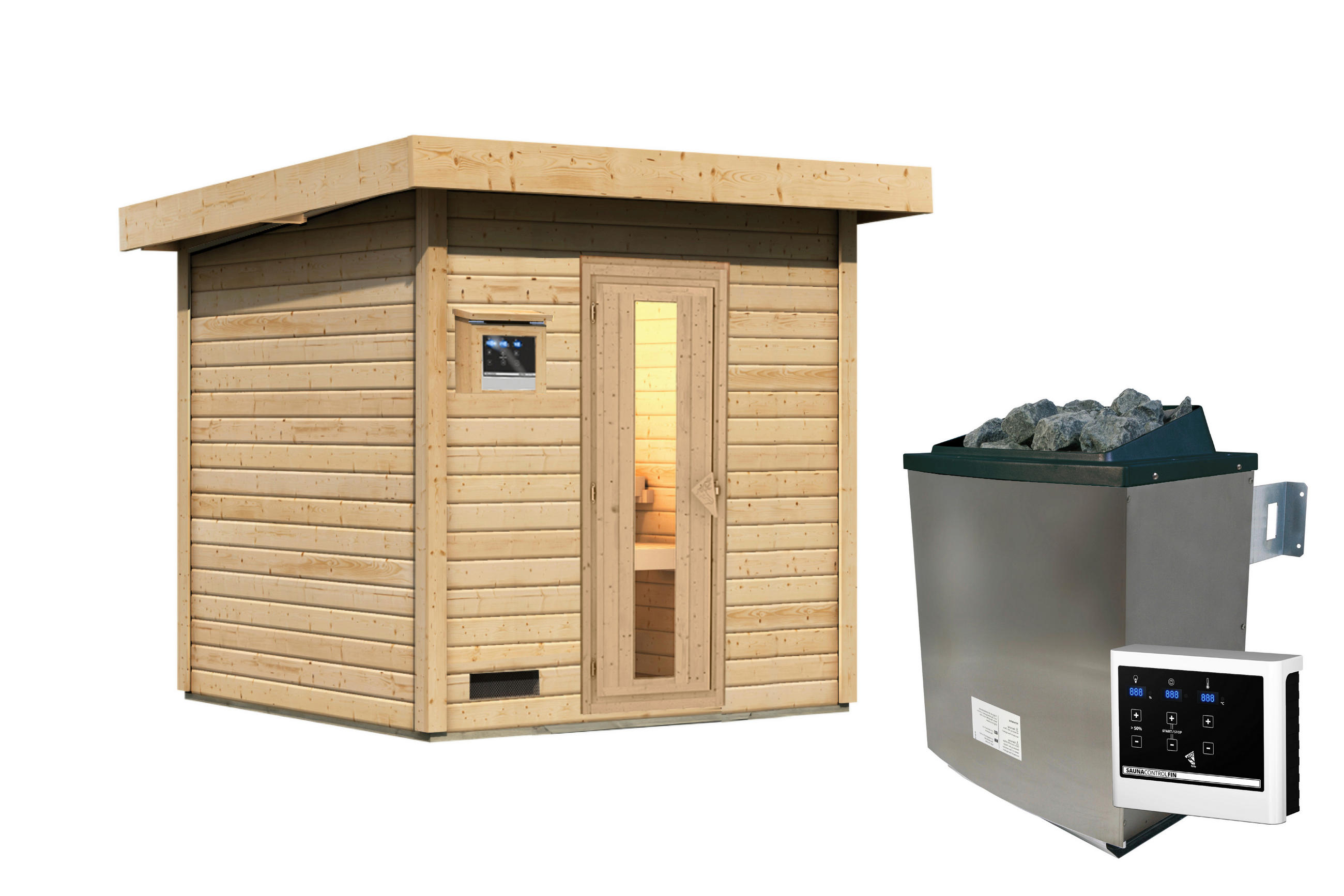 Saunahaus Bente 2 196/212/196 cm