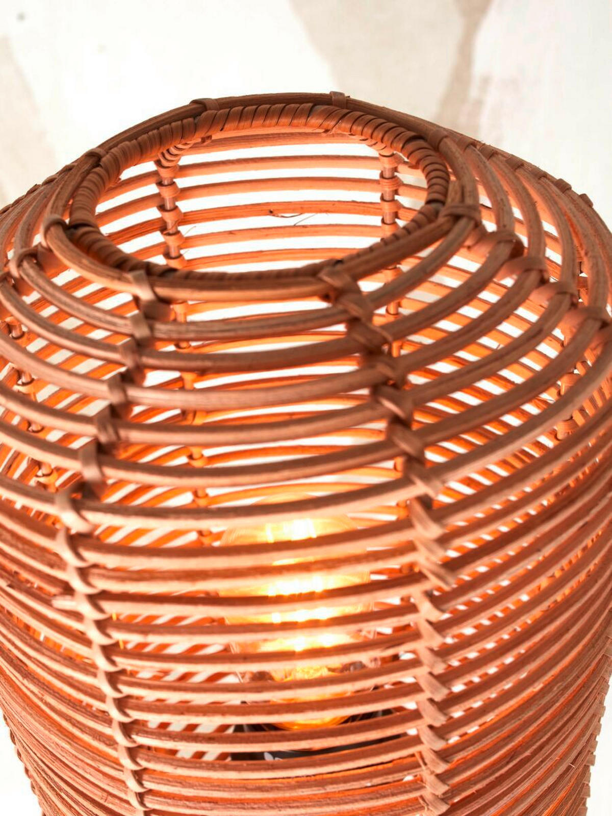 WANDLEUCHTE - Naturfarben, Trend, Naturmaterialien (18/25/25cm) - Good & Mojo