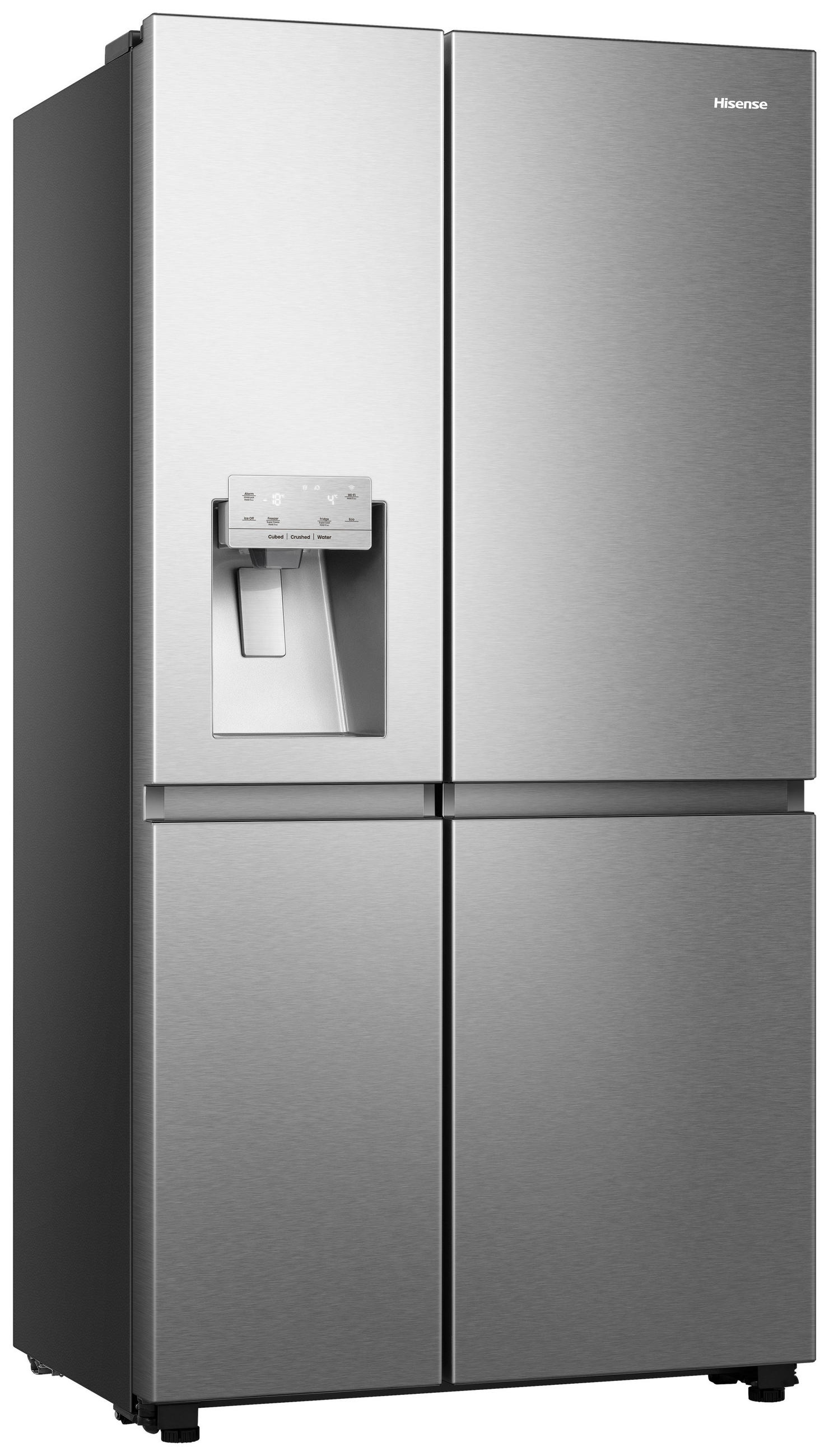 SIDE-BY-SIDE 91/179/73 cm RS818N4TIE  - Edelstahlfarben, LIFESTYLE, Metall (91/179/73cm) - Hisense