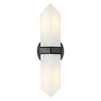 WANDLEUCHTE    - Bronzefarben, KONVENTIONELL, Glas/Metall (38,1/9,1/10,5cm) - Elstead Lighting
