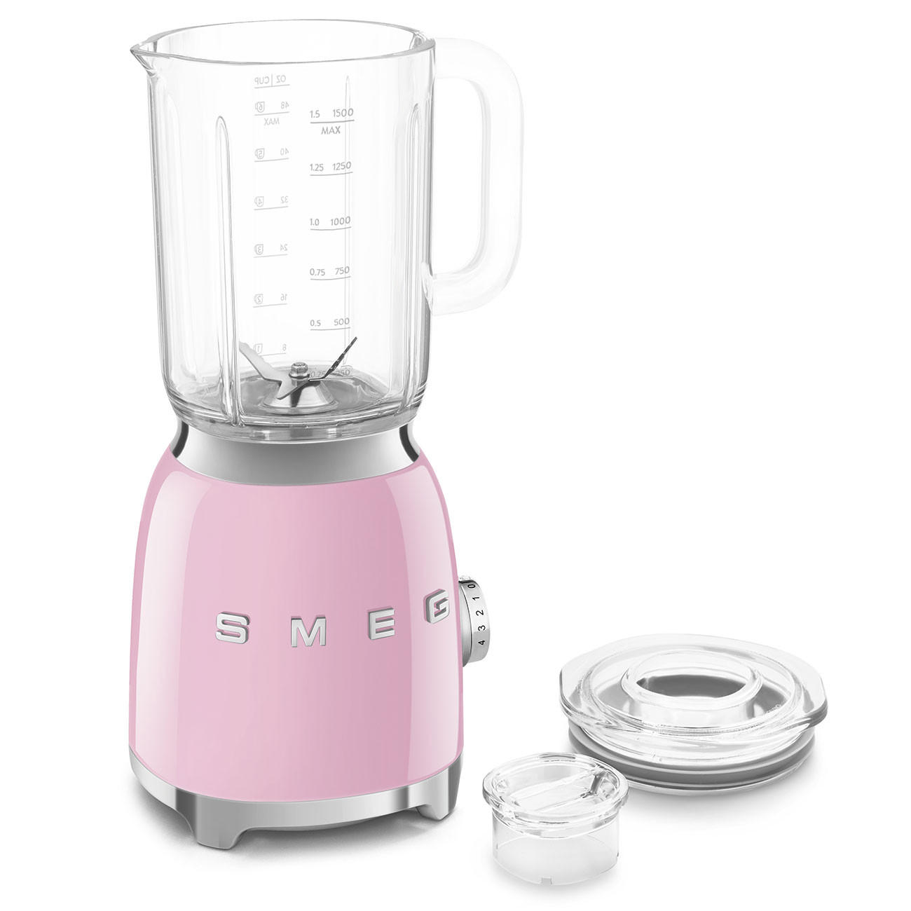 STANDMIXER  - Pink, Design, Kunststoff/Metall (19,7/39,7/16,3cm) - SMEG