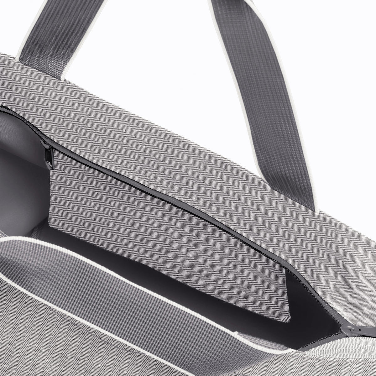 SHOPPER  - Schwarz/Weiß, Basics, Textil (51/30,5/26cm) - Reisenthel