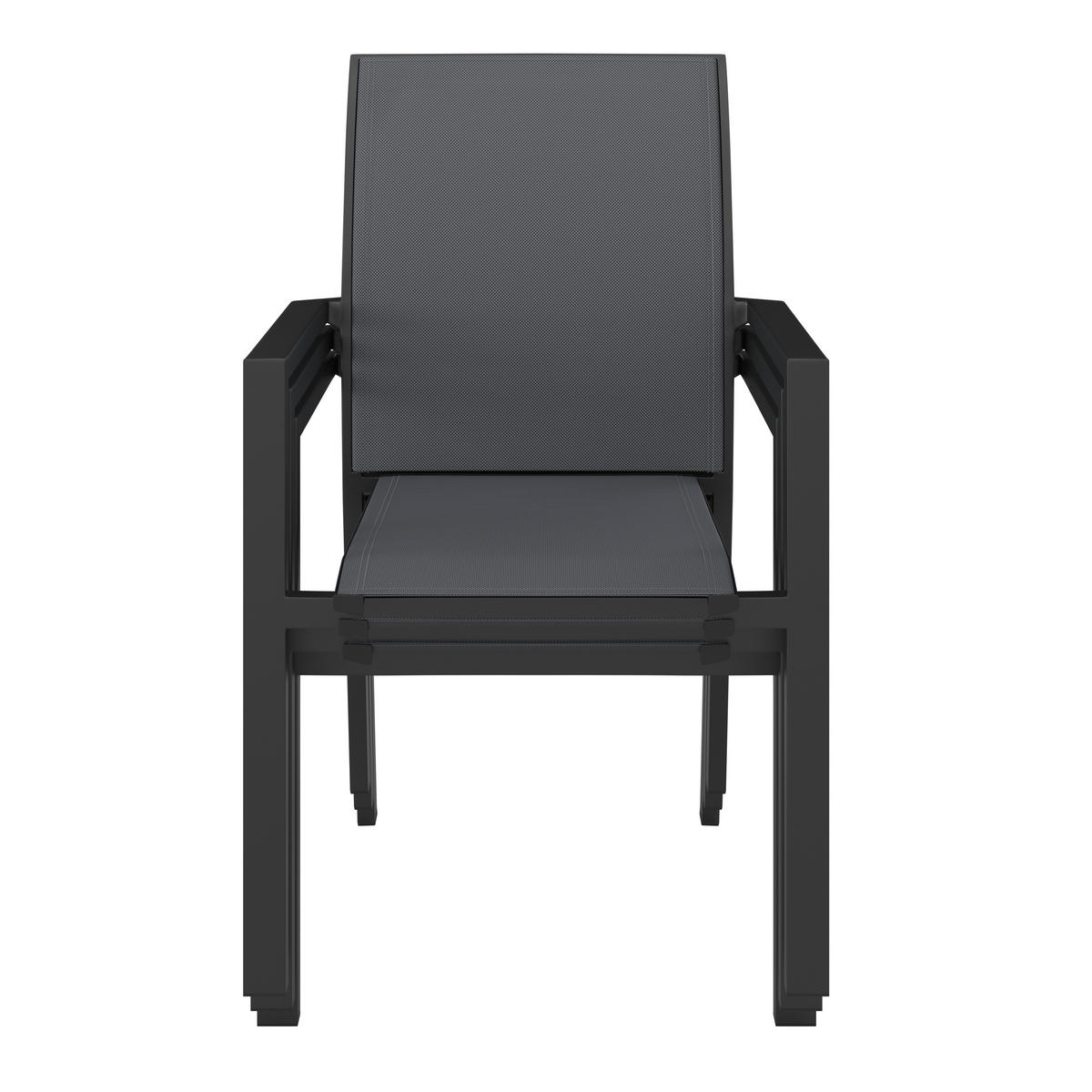 STOLICA SLOŽIVA  svijetlo siva, tamno siva  metal, tekstil      - tamno siva/svijetlo siva, Design, metal/tekstil (56/88/64cm) - Amatio