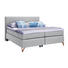 BOXSPRINGBETT 180/200 cm in Hellgrau - Hellgrau/Kupferfarben, KONVENTIONELL, Textil/Metall (180/200cm) - Esposa BOXSPRINGBETT 180/200 cm in Hellgrau - Hellgrau/Kupferfarben, KONVENTIONELL, Textil/Metall (180/200cm) - Esposa