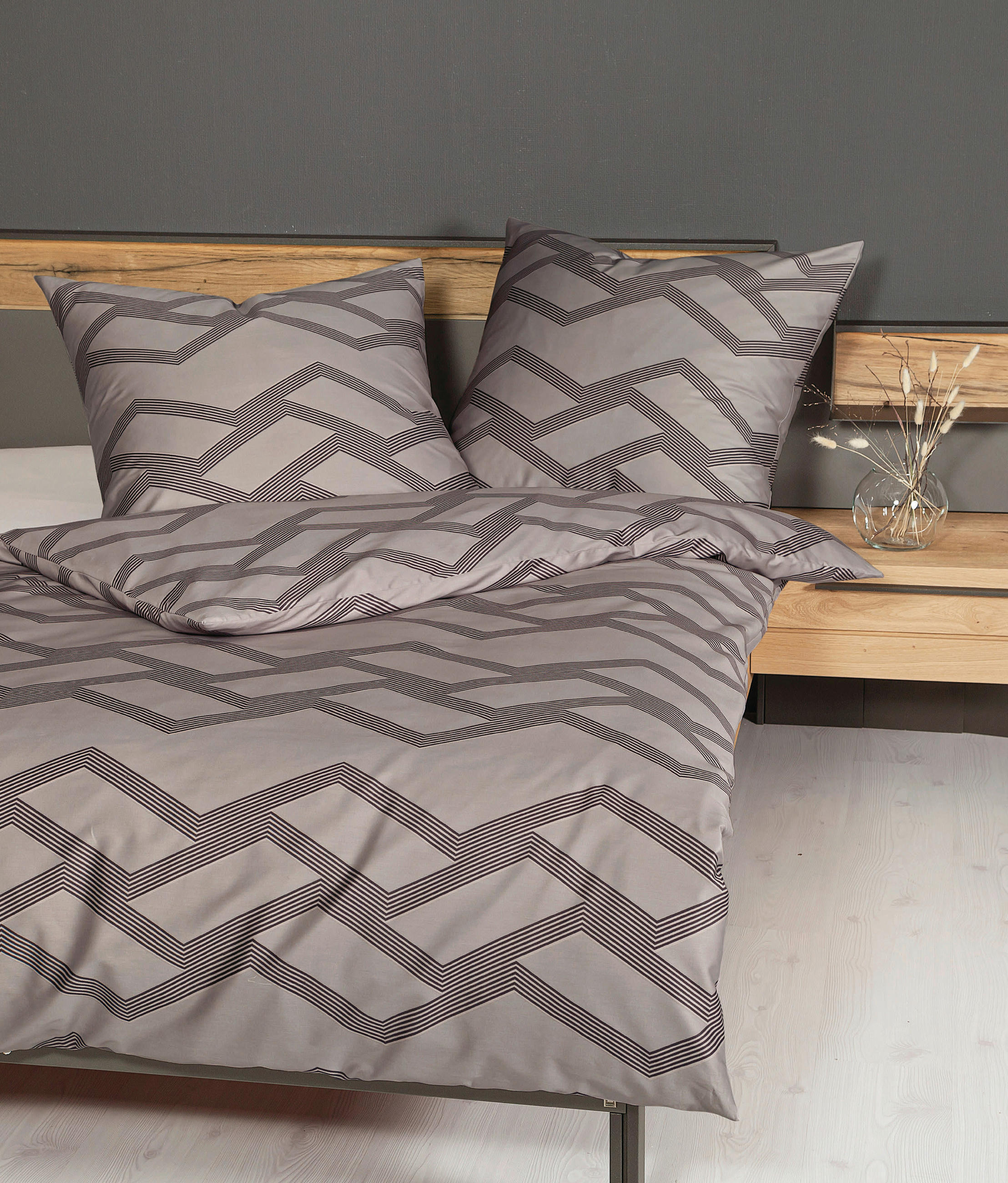 POSTELJINA 135/200 cm  J.D.  - bež/smeđa, Konvencionalno, tekstil (135/200cm) - Janine