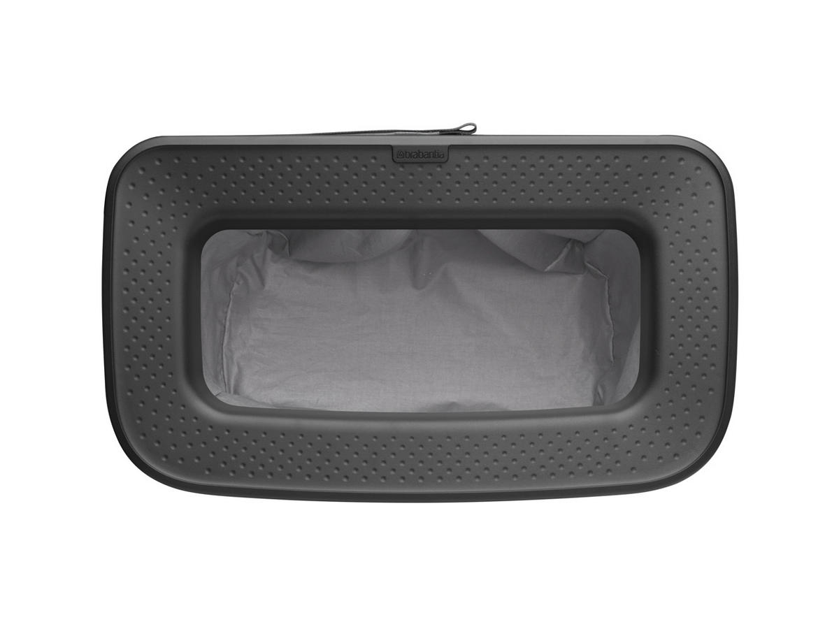 KOŠ ZA PERILO - bela, Basics, kovina/umetna masa (54/67/32cm) - Brabantia