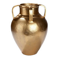DEKOVASE  - Goldfarben, Basics, Metall (25/33cm)